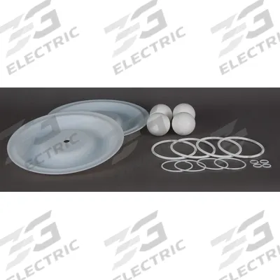 Dayton Fluid End Repair Kit: Fluid End Repair Kit, 22A615, PTFE - Dayton Fluid-End Repair Kits