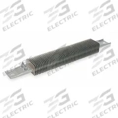 TEMPCO Finned Strip Heater: 2,500 W Watt, 240V AC, 1 Phase, 26 3/4 in Overall Lg, Parallel (MPN CSF00028). Key specifications — Terminals: Parallel; Brand: TEMPCO; Watt Density: 31 W/sq in.