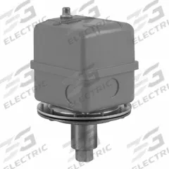 TELEMECANIQUE SENSORS Vacuum Switch: 9016GVG, DPST, 100 psi Pressure - Max, 1/4-18" FNPT (MPN 9016GVG1J12). Key specifications — attr207686: 9016GVG1J12; attr952394: TELEMECANIQUE SENSORS; attr1023670: (2) Thresholds; attr1023683: 1/4-18" FNPT; attr1027694: 9016GVG.