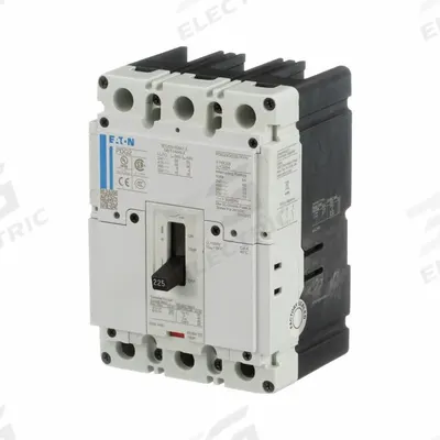 EATON Molded Case Circuit Breaker: 90 A Amps, 65kA at 480V AC, Fixed, ABC, Load Side Lug - Power Defense Molded Case Circuit Breakers