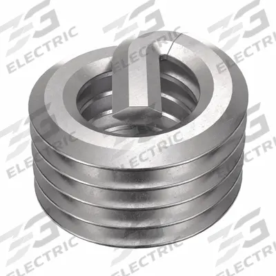 HELI-COIL Helical Insert: Tanged Tang Style, Free-Running, M3-0.50 Thread Size, Plain - Free-Running Tanged Helical Inserts