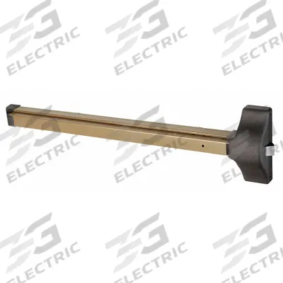 ASSA ABLOY ACCENTRA Exit Device: 48 in Max Door Wd - Rim Push Bars