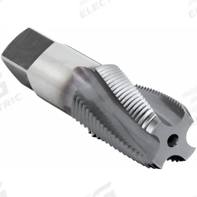 OSG Pipe and Conduit Thread Tap: 3/4"-14 NPTF, 5 Flute - Short-Projection Spiral-Flute Pipe Taps