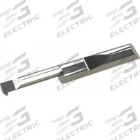 MICRO 100 Threading Tool: 3/16 in Shank Dia., Bright (Uncoated), 0.0160 in Center to Cutting Tip (MPN QIT-110600)