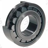 SKF Cylindrical Roller Bearing: 319, 95 mm Bore, 200 mm OD, 45 mm Overall Wd, Cylindrical, Steel (MPN NJ 319 ECJ). Key specifications — Manufacturer Part Number: NJ 319 ECJ; System of Measurement: Metric; Bearing Industry Number: 319; Ring Material: Alloy Steel; Brand: SKF; Cylindrical Bearing Design: NJ.