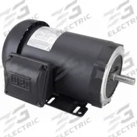 WEG General Purpose Motor: C-Face/Rigid Base Mount, Totally Enclosed Fan Cooled, 1 1/2 hp, 1,775 RPM (MPN 00158ET3E56C-S). Key specifications — Brand: WEG; Nameplate Voltage @ 60 Hz: 230/460V AC; Full Load Current @ 60 Hz: 4.04/2.02 A; Nameplate RPM @ 60 Hz: 1,775 RPM; Motor Enclosure: TEFC.
