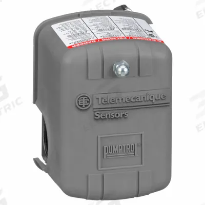 TELEMECANIQUE SENSORS Air Compressor Switch: Std, 40 psi – 100 psi, 1/4" FNPS - General Purpose Air Compressor Switches