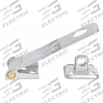 APPROVED VENDOR Hasp: Steel, 7/8 in Ht, 4 1/2 in Lg - Conventional Hasps