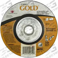 APPROVED VENDOR Cut-Off & Grinding Wheel: Type 27, 4 1/2" x 1/8" x 5/8"-11, Aluminum Oxide, 24 Grit (MPN 05539504711). Key specifications — Series: Carbo Gold; Brand: APPROVED VENDOR.
