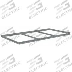 TENNSCO Shelf: 72 in x 36 in, 600 lb Load Capacity, Gray, Shelf (MPN ZBES-7236). Key specifications — Includes: (4) Beams; Shelf Configuration: Single Straight; Color: Gray; Frame Material: Steel; Brand: TENNSCO; Frame Finish: Zinc Plated; Product Type: Shelf.