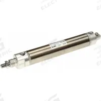 SMC Round Body Cylinder: 1 1/16 in Bore, 1 1/2 in Stroke, Non-Repairable, Stainless Steel, NCM, Air (MPN NCMC106-0150-XC6). Key specifications — attr1122958: Rotating Rod; attr942235: Stainless Steel; attr942202: SMC; attr942227: Pivot; attr942243: NCM.
