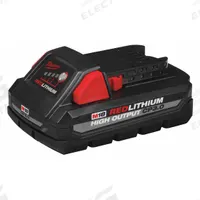 MILWAUKEE Battery: M18™, 3 Ah, Battery Included, 18V DC (MPN 48-11-1835). Key specifications — attr1278107: Not Oil-Resistant.