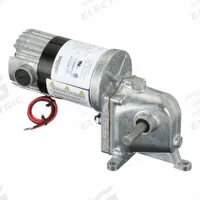 DAYTON DC Gearmotor: Right Angle, 90V DC, TENV, 90 RPM, 34 in-lb Max Torque, 37:1, 1.14 A, CW/CCW (MPN 1LRB3). Key specifications — Motor Type: Permanent Magnet DC; Brand: DAYTON; Full Load Current: 1.14 A.