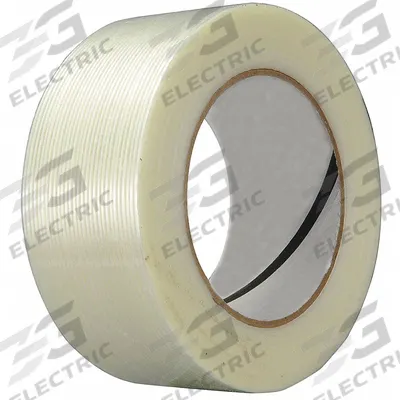 APPROVED VENDOR Strapping Tape: 4.5 mil Tape Thick, 1/2 in x 60 yd, White - Light-Duty Strapping Tape