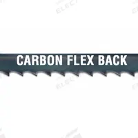 MORSE Band Saw Blade: Carbon Steel, 10 ft, Flex Back, Aluminum/Plastic/Plywood/Soft Metal/Wood (MPN ZHEDR10-10'). Key specifications — attr1097799: 10; attr1097806: Carbon Steel; attr1211724: 10 ft.
