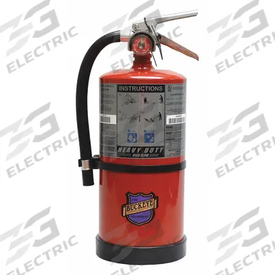 BUCKEYE Fire Extinguisher: 10 lb Extinguisher Capacity, 20B:C - Class BC Fire Extinguishers
