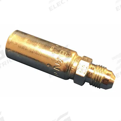 KURT Hydraulic Crimp Fitting: Carbon Steel, Straight, -4 For Hose Dash Size - Kurt Crimp Hydraulic Hose Fittings with JIC Connection