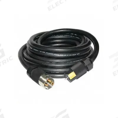 HUBBELL WIRING DEVICE-KELLEMS Temporary Power Cable: 50 ft Cord Lg, 125/250V AC, CS6364C - Temporary Power Cords