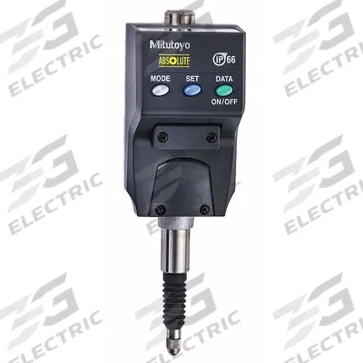 MITUTOYO Slim Design Digital Indicator: 0 in to 0.22 in /0 mm to 5.6 mm, Inch/Metric - Digital Indicators with Removable Flat Back
