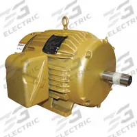BALDOR General Purpose Motor: Rigid Base Mount, Totally Enclosed Fan Cooled, 7 1/2 hp, 3,510 RPM (MPN EM3769T). Key specifications — Brand: BALDOR; Nameplate Voltage @ 60 Hz: 208-230/460V AC; Full Load Current @ 60 Hz: 18.0/9.0 A; Nameplate RPM @ 60 Hz: 3,510 RPM; Motor Enclosure: TEFC.