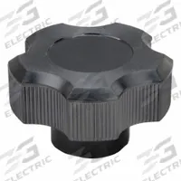 DAVIES Hand Knob: 5 Point, Thermoset, 5/16"-18 Thread, 60 mm Thread Lg, 2.5 in Dia (MPN 2890-A). Key specifications — Brand: DAVIES.