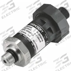 Pressure Transmitter: 0 psi to 5,000 psi, 4 to 20mA DC, 4-Pin M12 Connector, 7/16 in Male SAE (MPN G17MEK42EW5000#). Key specifications — Accuracy: ±0.5%; NEMA Rating: 4X; Burst Pressure: 5x Range; Calibration Certificate Included: No NIST-Traceable Calibration Certificate Included; IP Rating: IP67; Housing Material: Nylon; Output: 4 to 20mA DC; Overpressure: 1.5x Range.