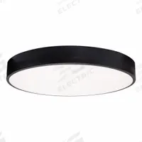 LED Flush Mount: 19 in Dia, Black, 2 1/2 in Ht, 2,000 lm, 2700K/3000K/3500K/4000K/5000K, 30 W, BAYF (MPN BAYF19LAJUDBK). Key specifications — Voltage: 120 to 277V AC; Brand: AFX INC.; For Bulb Type: Integrated LED; Includes Bulb: No; Color Temperature: 3500K; Housing Finish/Color (Broad): Black.
