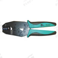 ECLIPSE Ratchet Crimper: For Insulated Terminals, 10 AWG/12 AWG/14 AWG/16 AWG/18 AWG/20 AWG/22 AWG (MPN 300-002). Key specifications — attr510581: ECLIPSE; attr510807: Yes; attr510795: Controlled-Cycle - Lunar Crimper; attr545845: Insulated.