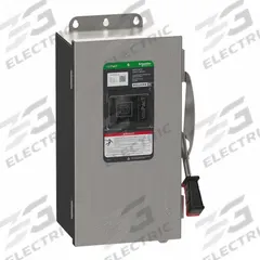SCHNEIDER Safety Switch: Fusible, 60 A, Single Phase, 240V AC, Galvanized Steel, Indoor (MPN VH222AWKGL). Key specifications — Brand: SCHNEIDER.