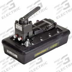 ENERPAC Air Hydraulic Pump: 10,000 psi Max. Op Pressure, 230 cu in Reservoir Capacity, Pendant (MPN PAMG1405N). Key specifications — attr944931: Advance; attr944932: 4-Way; attr995446: Pendant.
