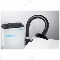 WELLER Stationary Fume Extractor: 59 cfm, 3.3 ft Hose Lg, 48 dB (MPN U-100-1056-ESDN). Key specifications — Manufacturer Part Number: U-100-1056-ESDN; Brand: WELLER; Input Voltage (Nominal): 120/230V; ESD Safe: Yes.