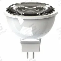 GE LAMPS Compact LED Bulb: LED, MR16, 2-Pin (GU5.3), 6.5 W Watt, 50 W Incandescent Watt Equivalency (MPN LED6.5DMR16W84015). Key specifications — Bulb Finish: Clear; Color Temperature: 4000K; Shatter-Resistant: No; Brand: GE LAMPS; Voltage: 12 V; Bulb Shape: MR16.