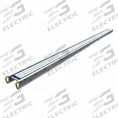 WERNER Scaffolding Stage (MPN 2424). Key specifications — Color: Silver; Series: 2400; Brand: WERNER; Deck Material: Aluminum; Frame Material: Aluminum.