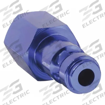 LEGACY Quick Connect Hose Coupling: 1/4 in Body Size, 1/4 in Hose Fitting Size - Tru-Flate Automotive Aluminum Quick-Connect Air Coupling Plugs