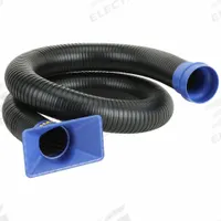 HAKKO Fume Extractor Duct Kit: 6 in Nozzle Wd, 3.9 ft Overall Lg, For Use With FA430 (MPN C1571). Key specifications — Brand: HAKKO; Manufacturer Part Number: C1571; Compatible Extractor Manufacturer Part Number: FA430; Product Type: Fume Extractor Duct Kit.