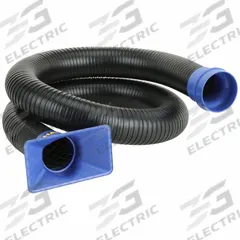 HAKKO Fume Extractor Duct Kit: 6 in Nozzle Wd, 3.9 ft Overall Lg, For Use With FA430 (MPN C1571). Key specifications — Brand: HAKKO; Manufacturer Part Number: C1571; Compatible Extractor Manufacturer Part Number: FA430; Product Type: Fume Extractor Duct Kit.