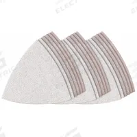 DREMEL Sanding Sheet Set: 3 3/16 in Wd, 80_120_240 Grit, 18 Sheets, Sanding Sheet Set (MPN MM80P). Key specifications — attr1097525: Aluminum Oxide; attr1097555: DREMEL.