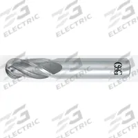 OSG Ball End Mill: Carbide, TiAlN Coated, 4 Flute, 25 mm Mill Dia, 38 mm LOC, 102 mm OAL (MPN 404-9843-BN11)