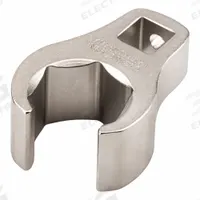 TEKTON Crowfoot Wrench: Steel, Satin Nickel, 3/8 in Drive Size, 20 mm Head Size, 6 Points (MPN WCF16220). Key specifications — attr309661: Steel; attr309662: Satin Nickel; attr324934: TEKTON.
