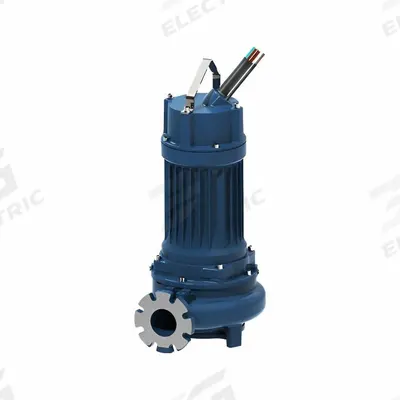 FRANKLIN ELECTRIC Sewage Ejector Pump: Cast Iron, Three Phase, 7 1/2 hp, 460V AC - Non-Clog Sewage Ejector Pumps