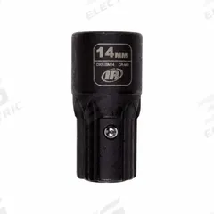 INGERSOLL RAND Impact Socket: SAE, 14 mm Socket Size, 6-Point, Std, 1 9/16 in Overall Lg (MPN DXS2SM14). Key specifications — attr1215501: INGERSOLL RAND; attr1215515: Manganese Phosphate; attr1215518: 14 mm.