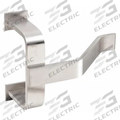 ROCKWOOD Exit Device Protector: 4 1/2 in Projection, Stainless Steel, 8 1/2 in - Exit Device Protector Bars