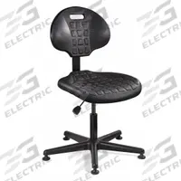 BEVCO Office Chair: Black, Plastic Material, 12 1/2 in Back Ht, 18 1/2 in Seat Wd, 17 in Seat Dp (MPN 7000-BLK). Key specifications — attr982877: Black; attr982913: No; attr982865: Black; attr982870: BEVCO; attr982901: Black.