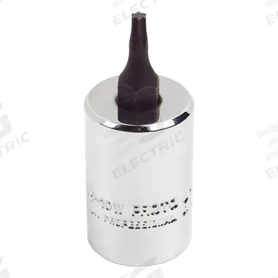 PROTO Socket Bit: 3/8 in Drive Size, Torx Tip, T45 Tip Size, 1 23/32 in Overall Lg - Torx Bit Sockets