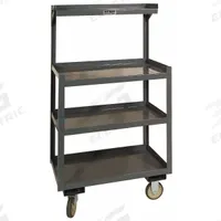 APPROVED VENDOR Mobile Workstation: 1,200 lb, 4 Shelves, Overall Dim. 24 in L x 30 in W x 56 in H (MPN PSD-2430-4-95). Key specifications — Brand: APPROVED VENDOR; Caster/Wheel Configuration: (2) Swivel with Brake; Handle Type: No Handle.