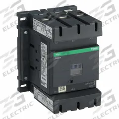 SCHNEIDER IEC Magnetic Contactor: Non-Reversing, 3 Poles, 3NO Contacts, 150 A, 24V DC Coil (MPN LC1D150BD). Key specifications — Brand: SCHNEIDER; Integrated Surge Suppression: Yes.