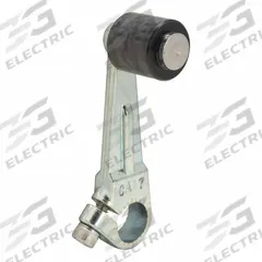 TELEMECANIQUE SENSORS Limit Switch Lever Arm: Roller Lever, Fixed, 1.38 in Arm/Operator Lg - Max (MPN 9007BA8). Key specifications — Brand: TELEMECANIQUE SENSORS; Compatible with Series: 9007C; Roller Position: Outside Offset; Actuator Style: Rotary Lever Roller.