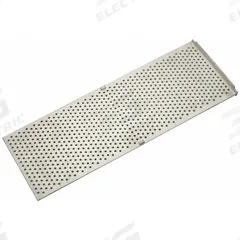 ZURN Solids Interceptor: 3 7/8 in Overall Wd, 10 1/8 in Overall Lg, Gasketed, 2 in Outlet Pipe Size (MPN P1180-PVC-SCREEN). Key specifications — Material: Plastic; Brand: ZURN.