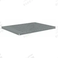 TENNSCO Shelf: 48 in x 36 in, 850 lb Load Capacity, Steel, 22 ga Decking, Gray, Shelf (MPN ZBES-4836C). Key specifications — Decking Material: Steel; Includes: (4) Beams; Decking Finish: Zinc Plated; Shelf Configuration: Single Straight; Color: Gray; Frame Material: Steel; Brand: TENNSCO; Frame Finish: Zinc Plated.