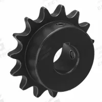 TSUBAKI Single Strand Sprocket: 40, For 1/2 in Chain Pitch, 3/4 in Bore Dia, 15 Teeth, Steel (MPN 40B15F-3/4). Key specifications — Brand: TSUBAKI.